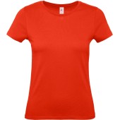 #E150 Ladies' T-shirt Fire Red XXL