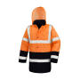 Core Motorway 2-Tone Safety Coat - Fluorescent Orange/Black - S