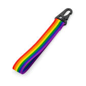 Brandable Key Clip - Rainbow - One Size