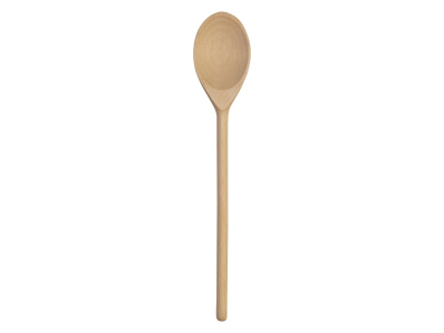 Beuken ovale menglepel 30 cm