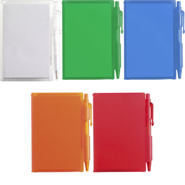 ABS notebook with pen Lucian white