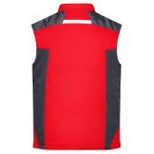 JN825 Craftsmen Softshell Vest - STRONG - rood/zwart M