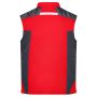 Craftsmen Softshell Vest - STRONG - - red/black - XXL