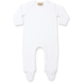 Contrast Long Sleeved Sleepsuit