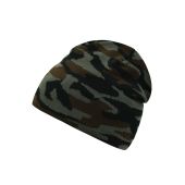 MB7134 Camouflage Beanie olijf-bruin one size