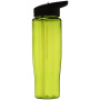 H2O Active® Tempo 700 ml sportfles met fliptuitdeksel - Lime/Zwart