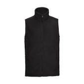 Men's Gilet Outdoor Fleece - Black - 2XL