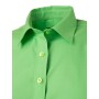 Ladies' Shirt Shortsleeve Poplin - lime-green - XS