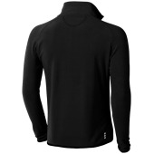 Brossard fleece heren jas met ritssluiting - Zwart - 2XL