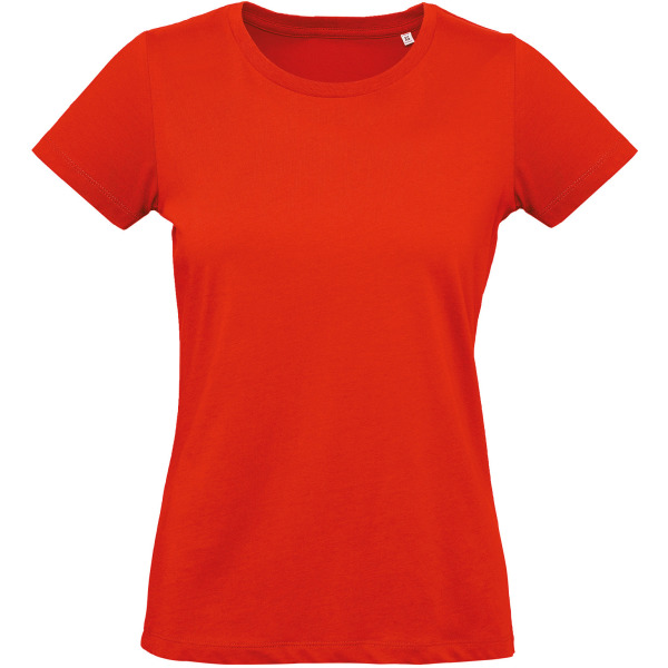Inspire Plus Ladies' organic T-shirt Fire Red XXL