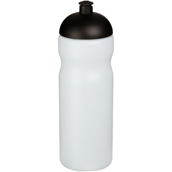 Baseline® Plus 650 ml dome lid sport bottle - Transparent/Solid black