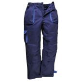 Texo Contrast Trousers, Navy, XL/R, Portwest