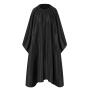 Salon Hairdresser's Cape with Hand Grips - Black - One Size