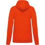 Eco damessweater met capuchon Orange M