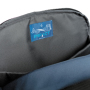 Impact AWARE™ RPET anti-theft 15.6"laptop backpack, navy