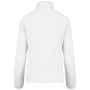 Microfleece met rits dames White XS