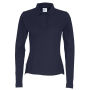 Piquet Long Sleeve Lady Navy L (GOTS)