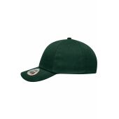 MB6223 6 Panel Heavy Brushed Cap - dark-green - one size