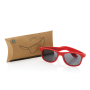 RCS recycled PP plastic sunglasses, red