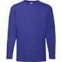 Valueweight Long Sleeve T (61-038-0) Royal Blue 3XL