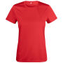 Clique Basic Active-T Ladies rood xxl