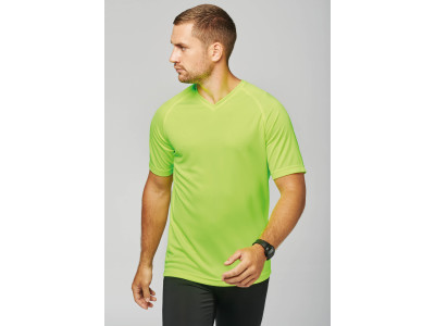 Heren-sport-t-shirt v-hals Heren-sport-t-shirt v-hals