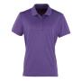 Ladies Coolchecker® Piqué Polo Shirt, Purple, L, Premier