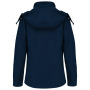 Dames softshell jas met afneembare capuchon Navy XXL Dames softshell jas met afneembare capuchon Navy XXL