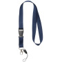 Sagan lanyard met afneembare gesp en telefoonhouder - Navy