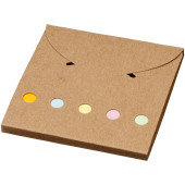 Deluxe gekleurde sticky notes - Naturel