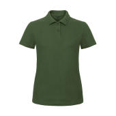 ID.001/women Piqué Polo Shirt - Bottle Green - 3XL