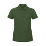 ID.001/women Piqué Polo Shirt - Bottle Green - XS
