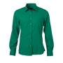 Ladies' Shirt Longsleeve Poplin - irish-green - XL
