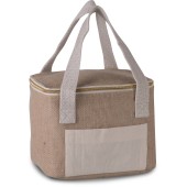 Koeltas van jute - klein model Natural One Size