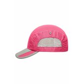 MB6522 5 Panel Sportive Cap - pink/light-grey - one size