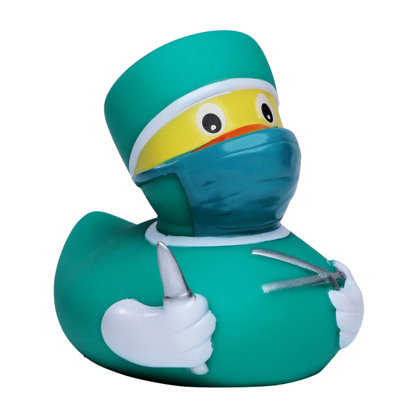 Squeaky duck surgeon