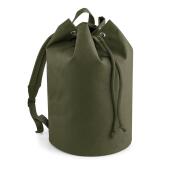 BagBase Original Drawstring Backpack, Military Green, ONE, Bagbase