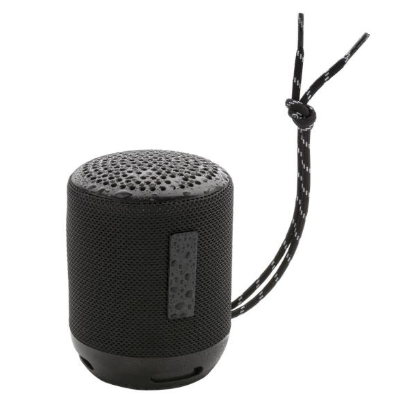 Soundboom IPX4 waterdichte 3W draadloze speaker, zwart