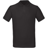 Men's organic polo shirt Black 3XL