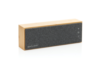 Wynn 10W bamboe draadloze speaker Wynn 10W bamboe draadloze speaker