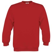 Kids' crew neck sweatshirt Red 7/8 jaar