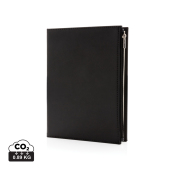 Swiss Peak A5 PU notitieboek met ritsvak