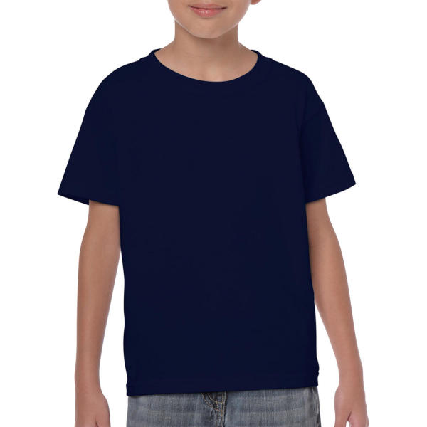 Heavy Cotton Youth T-Shirt - Navy - XS (140/152)