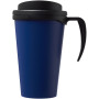 Americano® Grande 350 ml insulated mug - Blue/Solid black