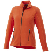 Rixford fleece dames jas met ritssluiting - Oranje - M