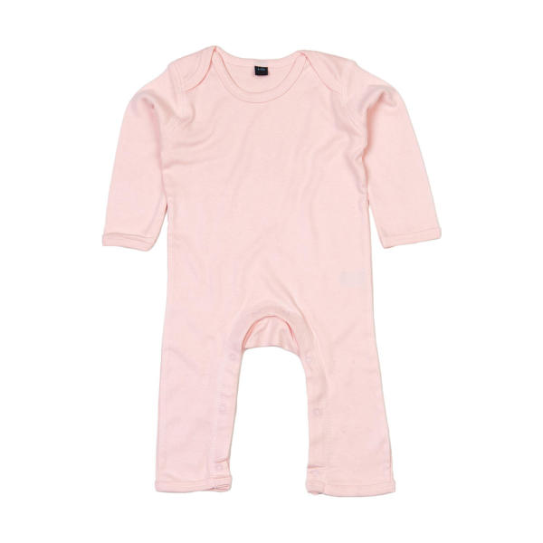 Baby Rompasuit - Powder Pink - 6-12