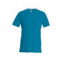 T-shirt ronde hals korte mouwen Tropical Blue 3XL