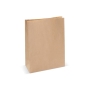 Papieren zak 70g/m² 22x10x30cm - Bruin