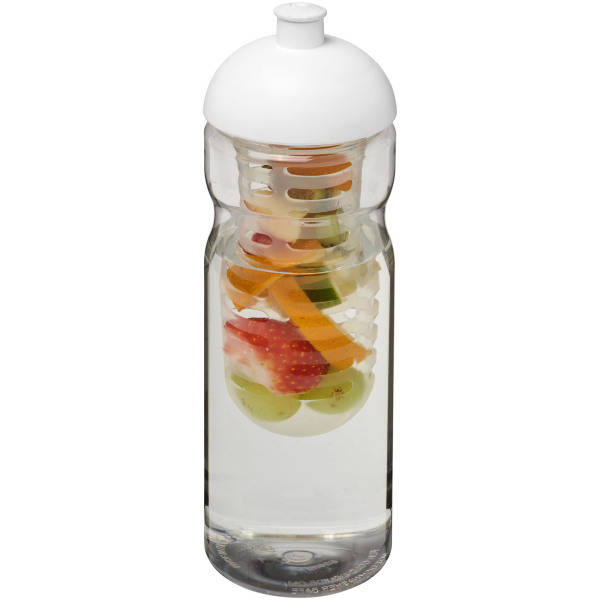 H2O Active Base 650 ml dome lid sport bottle & infuser