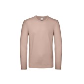 #E150 Men's T-shirt long sleeve Millennial Pink 3XL